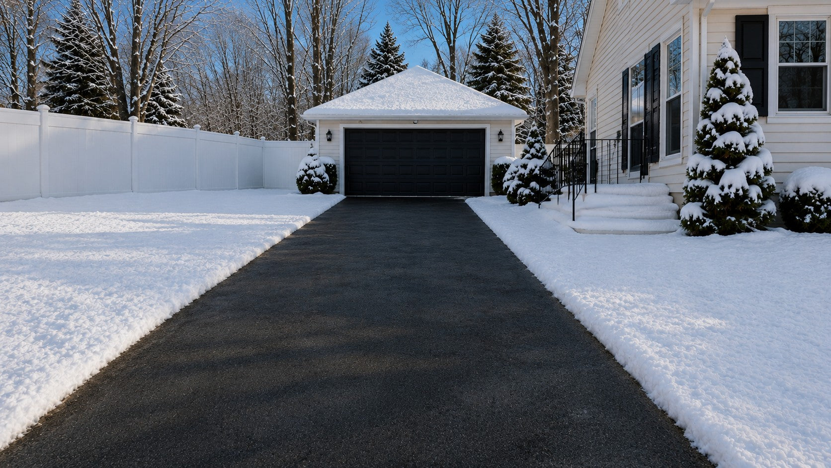 Standard Snow Removal — Up to 6-Car Driveway